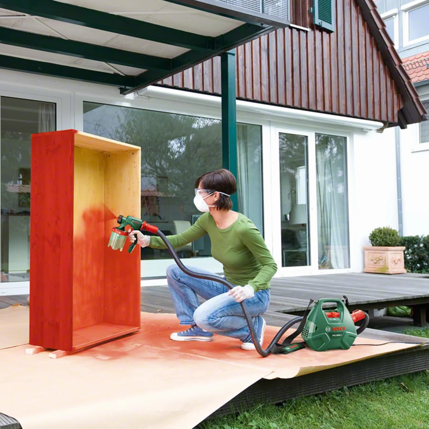 Bosch sistema elettrico di verniciatura a spruzzo PFS 3000-2 (650 Watt, in scatola di cartone)