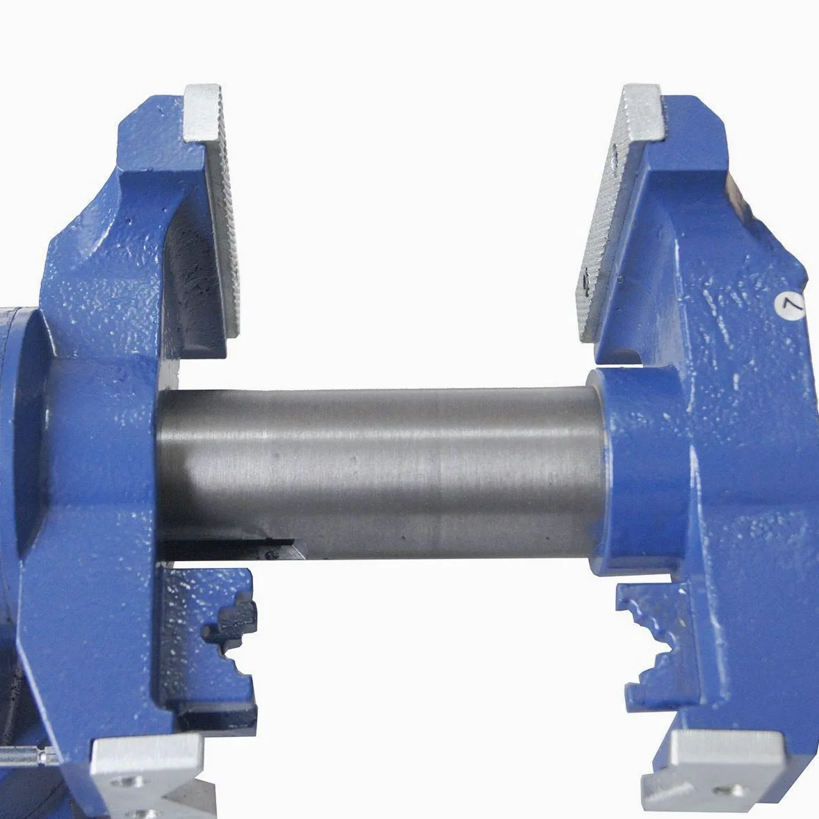 KATSU Morsa da Banco 5" 125 mm, Morsetto da Tavolo per Banco da Lavoro Multiuso con Base Girevole a 360 Gradi, per Meccanici e Ingegneri 402365