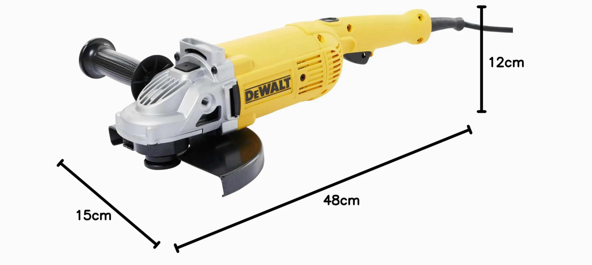 DEWALT smerigliatrice angolare 230mm 2200w, DWE492-QS