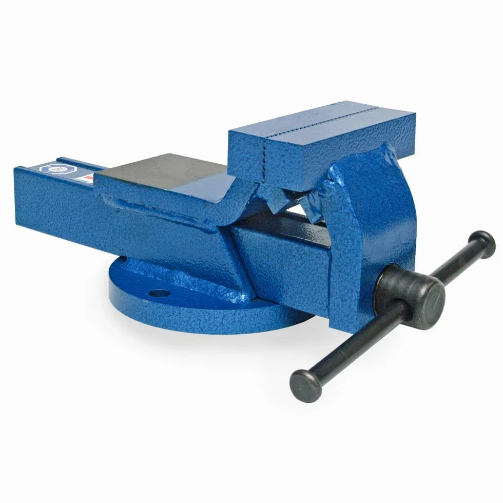 Syncro System Morsa parallela da banco furgone officina mobile – acciaio forgiato 110mm ganasce per tubi apertura 120mm