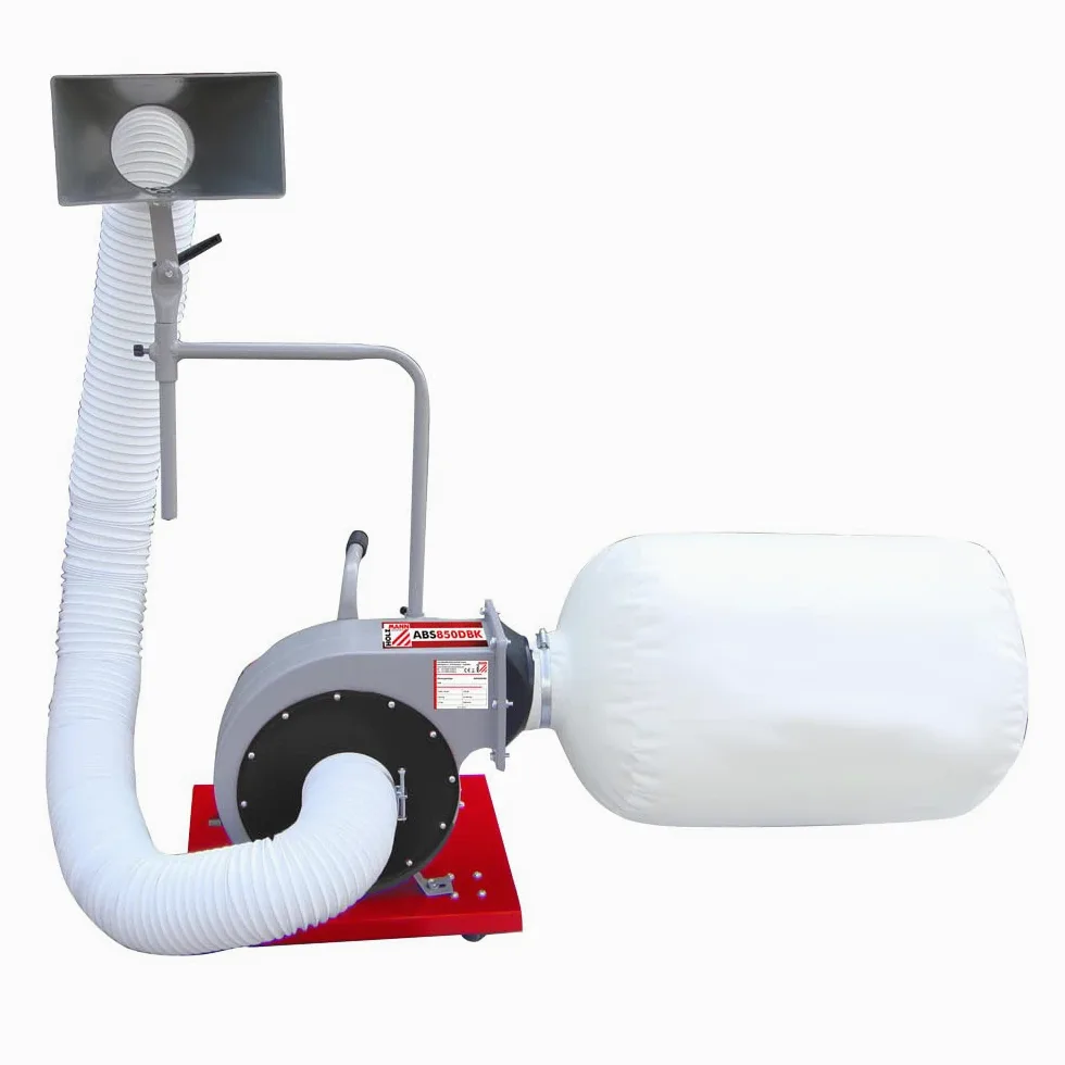 Holzmann Maschinen ABS850DBK_230V impianto di aspirazione 56L 750W