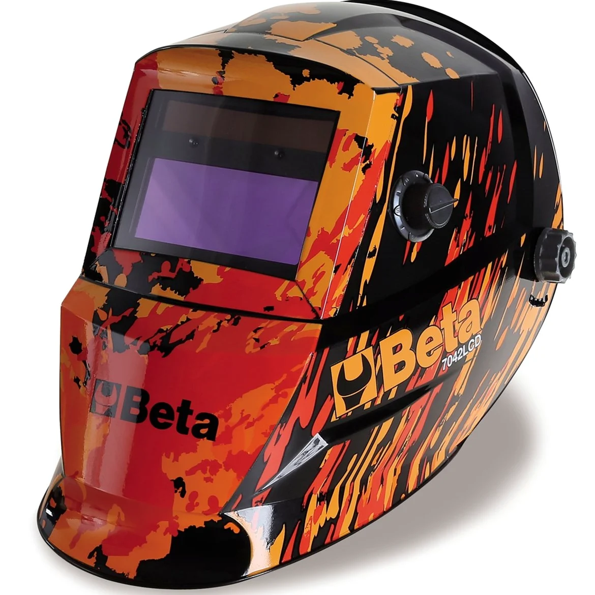 Beta 7042LCD - Maschera LCD ad oscuramento automatico per saldatura ad elettrodo; MIG/MAG; TIG e plasma
