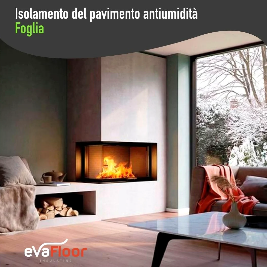 Pack 2 Sottopavimento per Laminato 1x20 metri | Sottofondo Isolante | Realizzato con Base in EVA 2mm + Strato Antiumidità | Include Adesivo