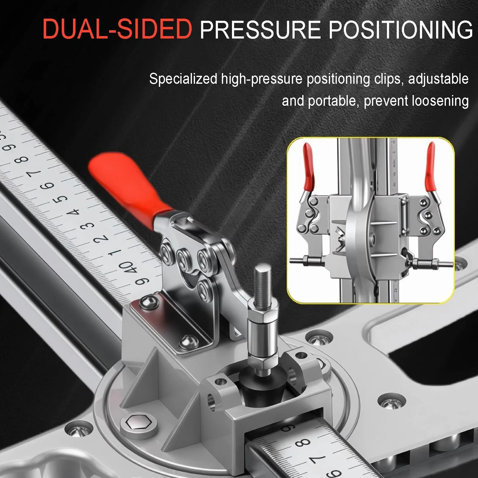 Taglierina per Cartongesso con Doppio Posizionamento,Strumento di Taglio Pieghevole per Cartongesso,Stabile e Preciso,Professionalmente Efficiente