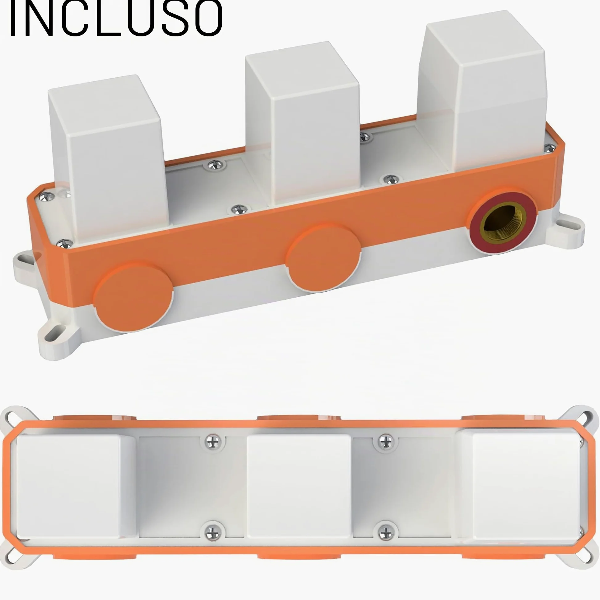 VALAZ Doccia Incasso Nero Opaco | Miscelatore Doccia Incasso Spruzzatore Effetto Pioggia | Installazione a Parete Facile | Inossidabile, Rotondo, Spruzzatore 20 cm, Serie Miño