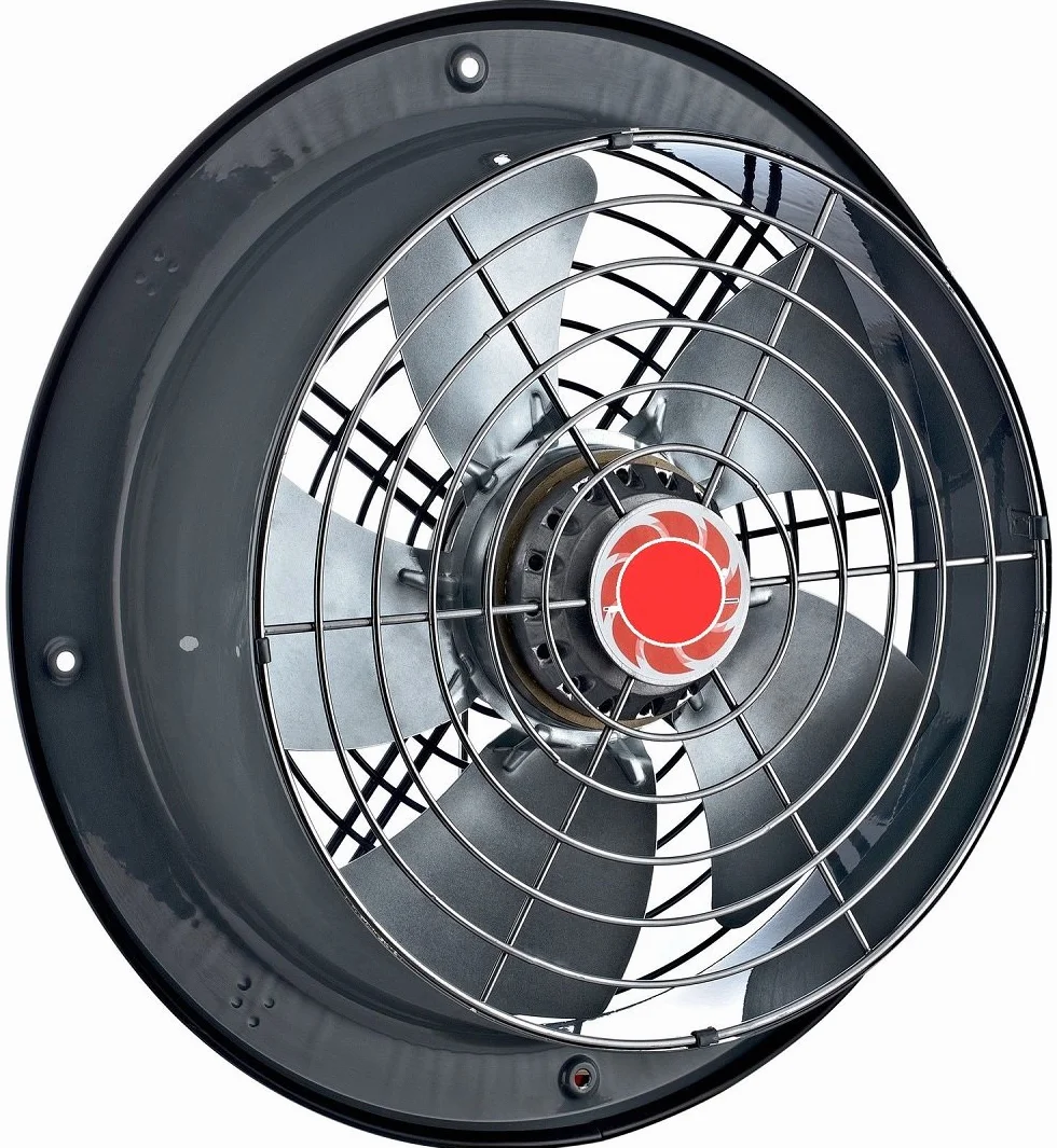 300mm Industriale Ventilatore assiale finestra parete ventilatori elicoidale elicoidale ventilazione assiale estrattore