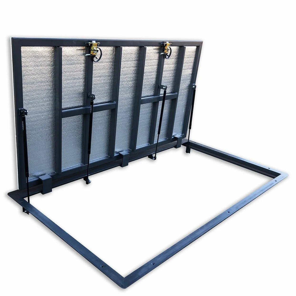 Coperchio Botola - 800 mm x 1500 mm - Portello da Terra - Botola nel Pavimento - Chiusino Sigillo - Porta Pavimento - Portello Ispezione - Botola Ispezione