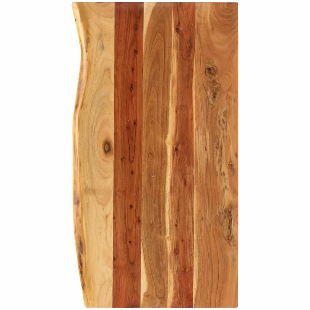 Piano mobile lavabo da bagno Acacia 100x52x3,8 cm
