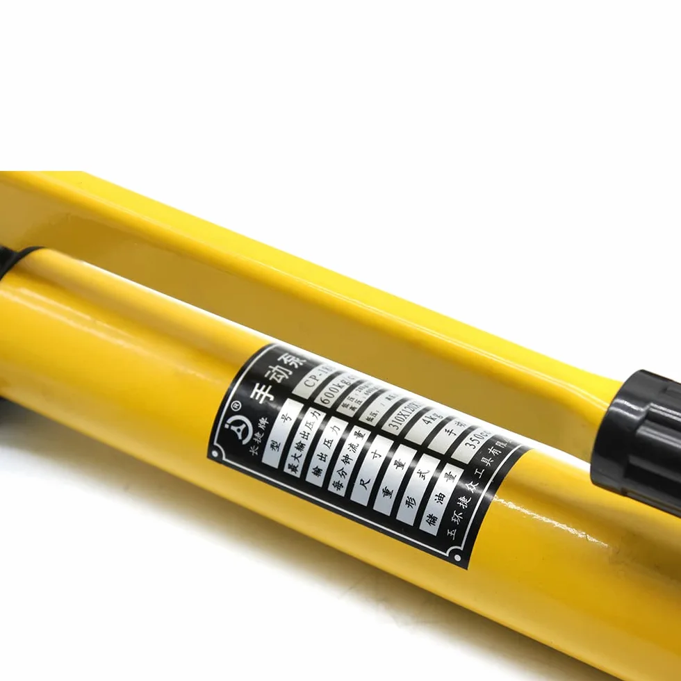 Kit di Macchinari per Punzonatura Idraulica, Punzonatrice idraulica, 15T, 10 Fori, 101 Millimeters, Alluminio, Acciaio, Plastica, Giallo, Lega di acciaio e plastica