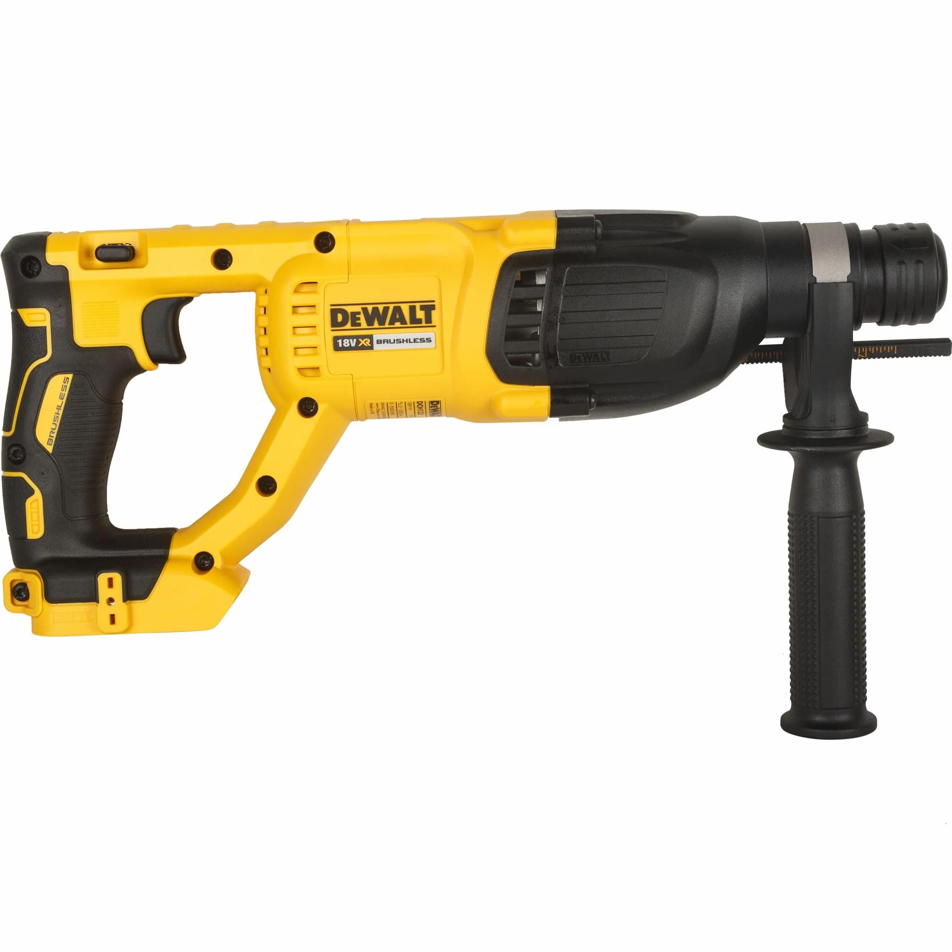 DeWalt Martello Elettropneumatico Brushless XR 18V ​​SDS-Plus 2.6J senza caricabatteria/batteria con custodia TSTAK, Multicolore