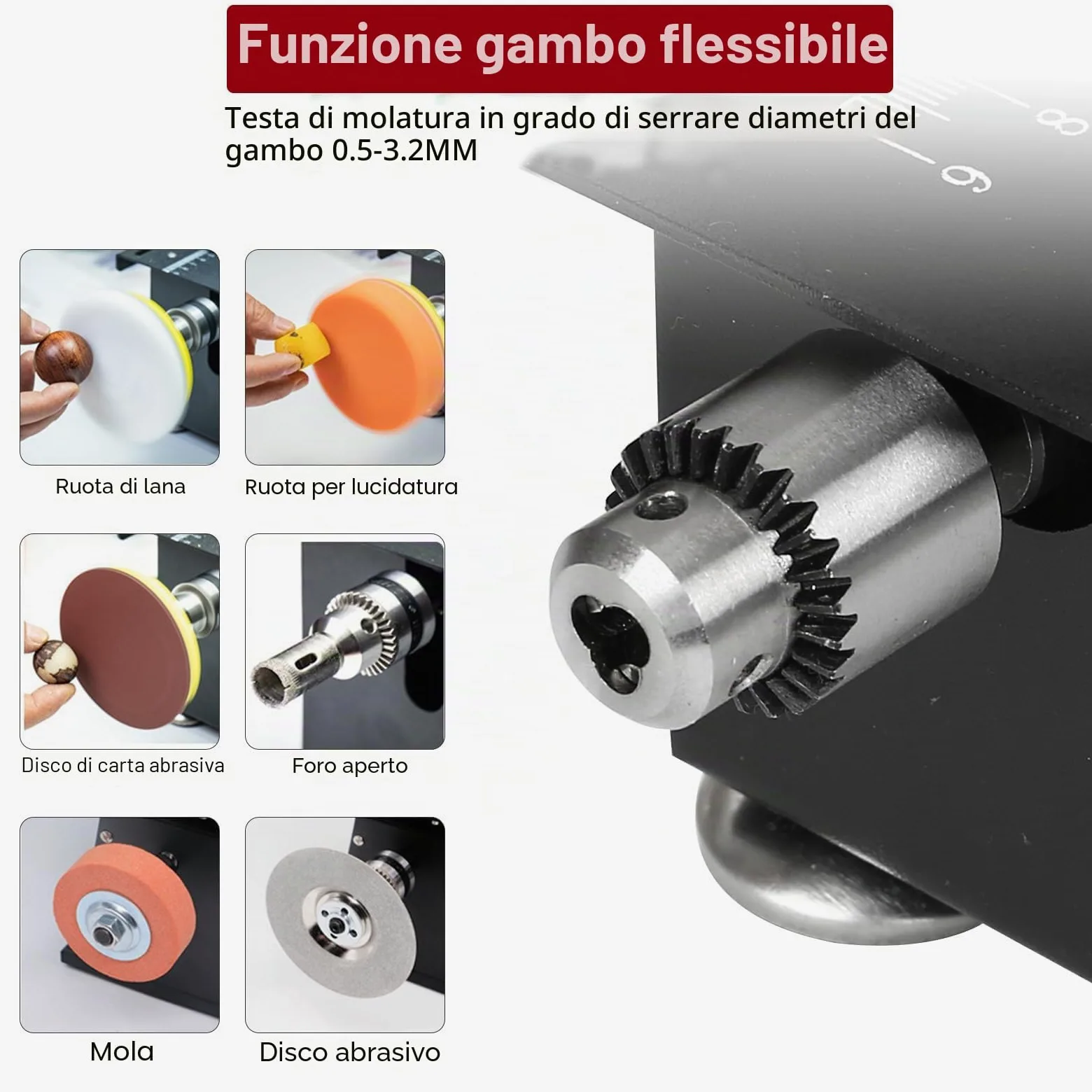 Mini Sega da Tavolo da 100W - Multifunzionale e Portatile - Sega da Tavolo Miniaturizzata DIY con 4 lame di Precisione, velocità regolabile, lama da 0,1 a 16 mm - per Artigianato e Lavorazione