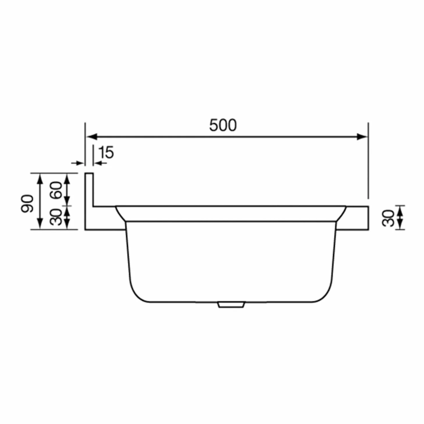 Linea Azzurra Lavello Cucina 2 Vasche in Acciaio Inox e gocciolatoio per lavello. Lavabo Cucina Satinato F3 Standard con Piletta Manuale e Guarnizione Premontata 120x50x120cm Made In Italy