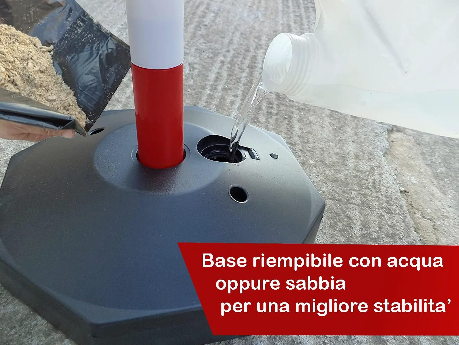 DMS- SET 10 PALETTI SEGNALETICI/PARCHEGGIO + CATENA DA 15 MT + 18 GANCI AD ESSE