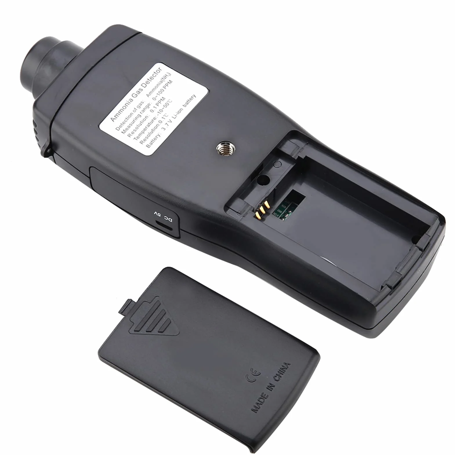 Sensore Smart AR8500 Detector, Monitoraggio del Tester a Gas NH3 Portatile con Allarme della Luce Sonora 0-100 Ppm, per le Miniere di Fattoria Chimiche