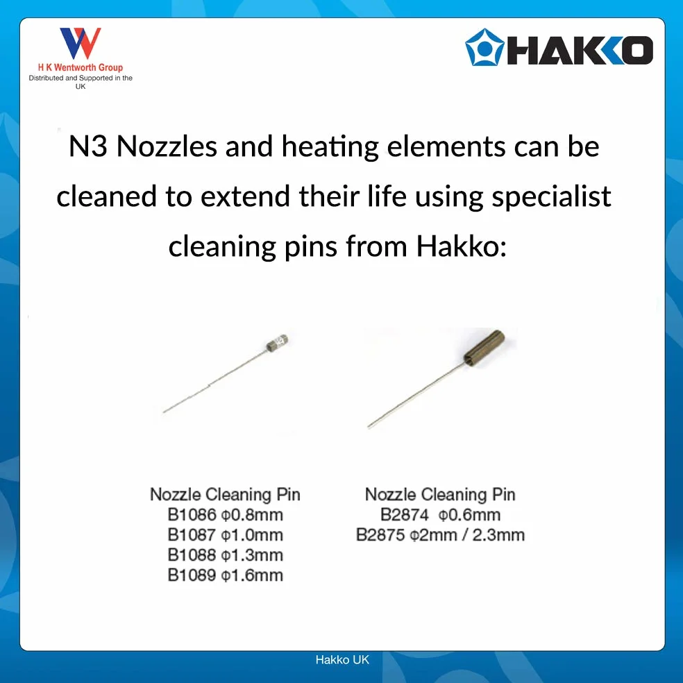 Hakko N3-10 - Ugello dissaldante, 1,0 mm, per FM-2024