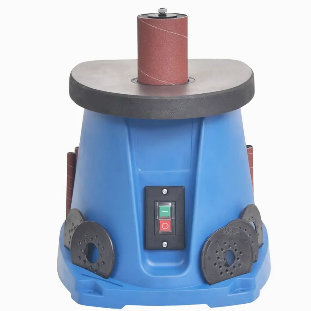vidaXL Levigatrice a Mandrino Oscillante 450 W Blu Lucidatrice Sabbiatrice
