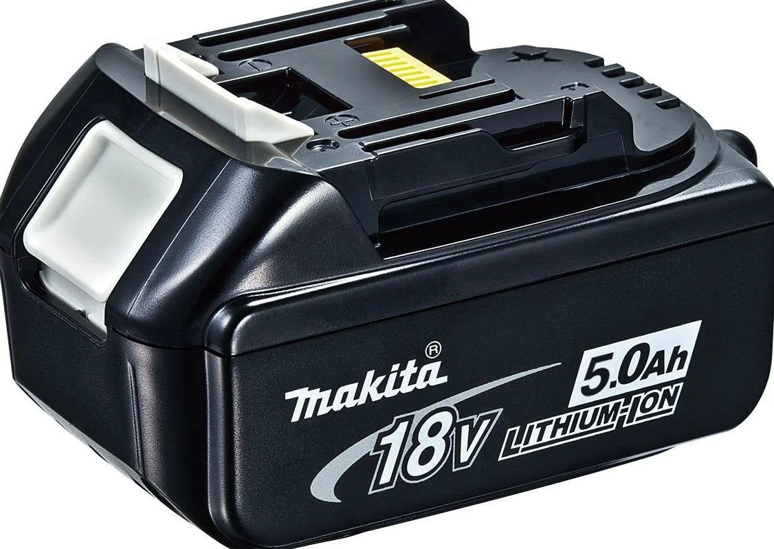 Makita DGA506RTJ Smerigliatrice angolare 125mm 2x18V 5Ah Li-ion con valigetta Makpac