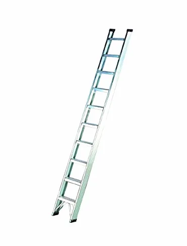 Svelt Scala Agricola in Alluminio a Gradini Larghi 8 cm – Montanti Paralleli – H 266 cm – Portata 150 kg – Norma D.Lgs. 81/2008 – Per Raccolta e Potatura (10 gradini)