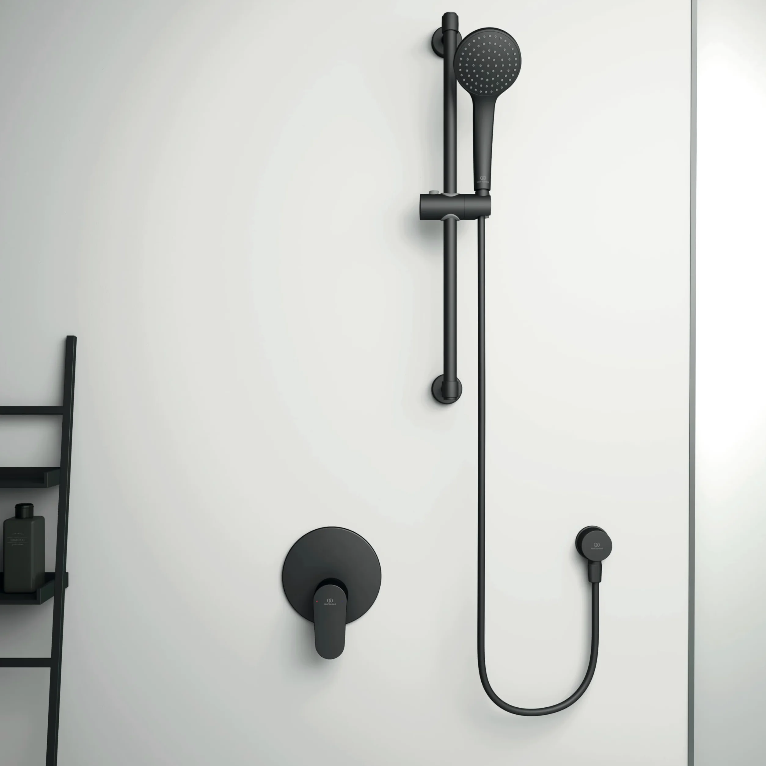 Ideal Standard - Cerafine O Miscelatore Doccia ad Incasso - Nero Seta