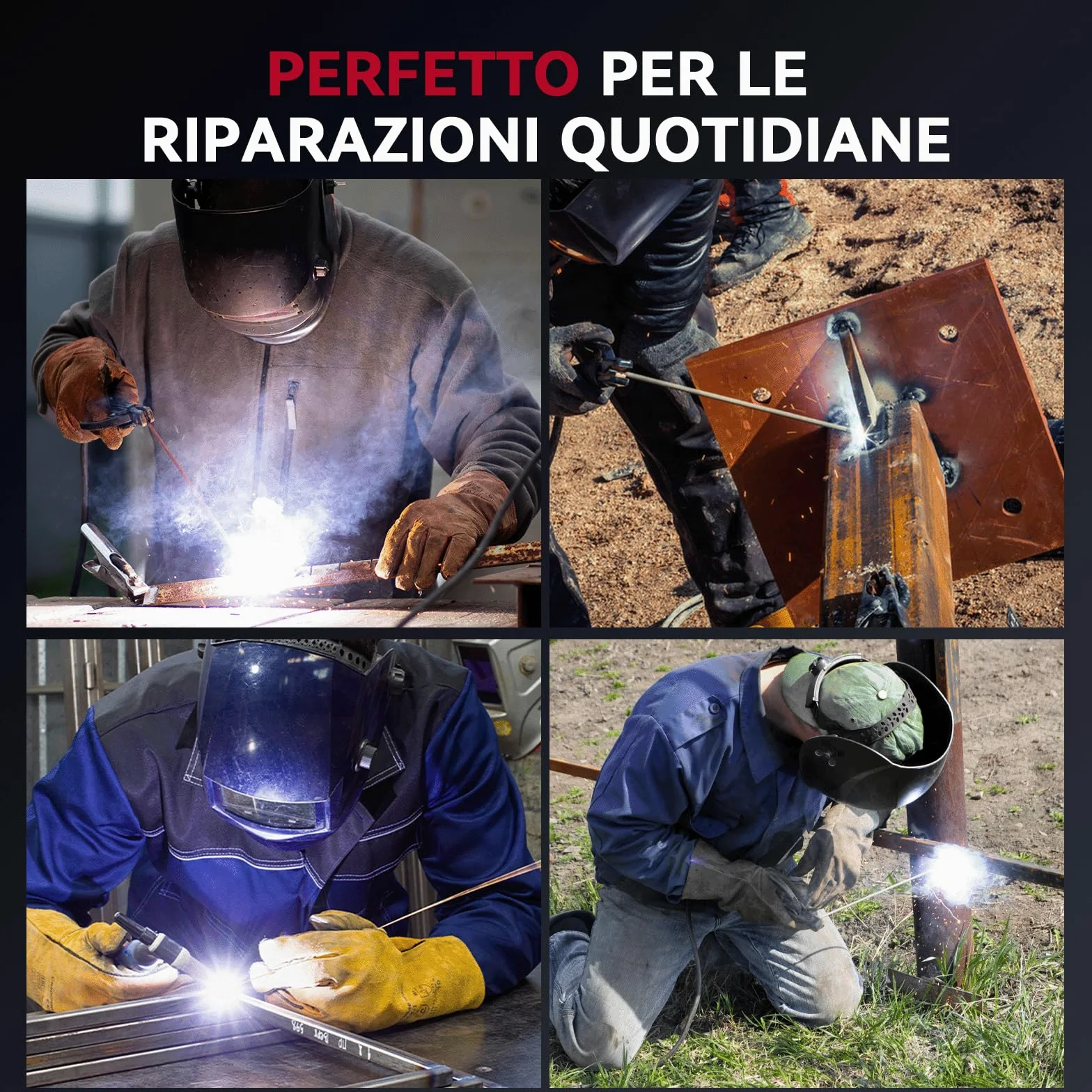 ARCCAPTAIN Saldatrice Elettrodo iControl ARC205 Pro [Controllo APP] 205Amp ARC/Lift TIG saldatrice, display a LED, IGBT Inverter 230V MMA saldatore con avvio a caldo, forza d'arco, e Anti-Stick