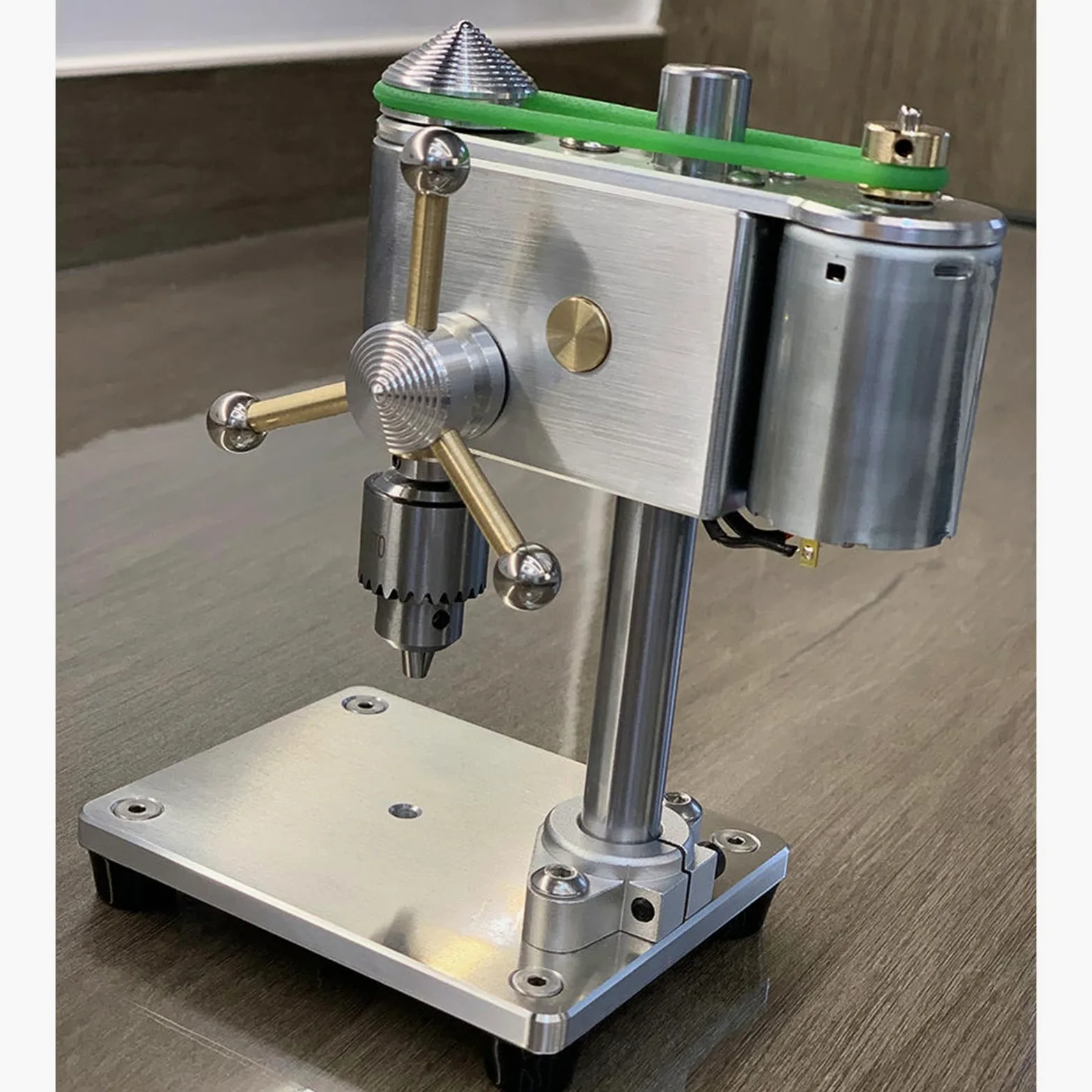 Mini Trapano a Colonna Da Banco, Trapano Da Banco per Orologi Di Precisione, Velocità Regolabile, Trapano, Attrezzatura per La Riparazione Di Orologi, Struttura per Trapano Da Banco Di Livello Industr