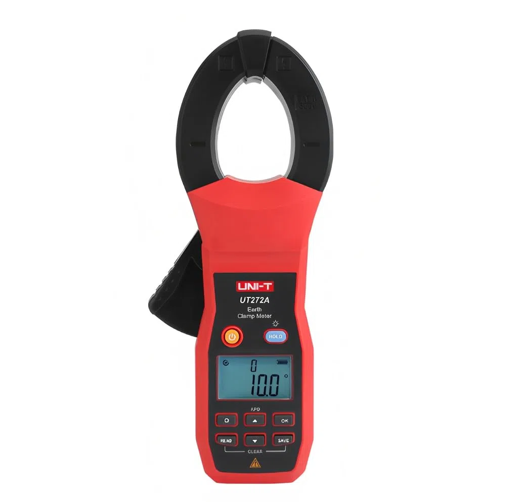 Misuratore di resistenza di terra a pinza UNI-T UT272A – 0,010 Ω-400 Ω, design a pinza, registrazione dati 500