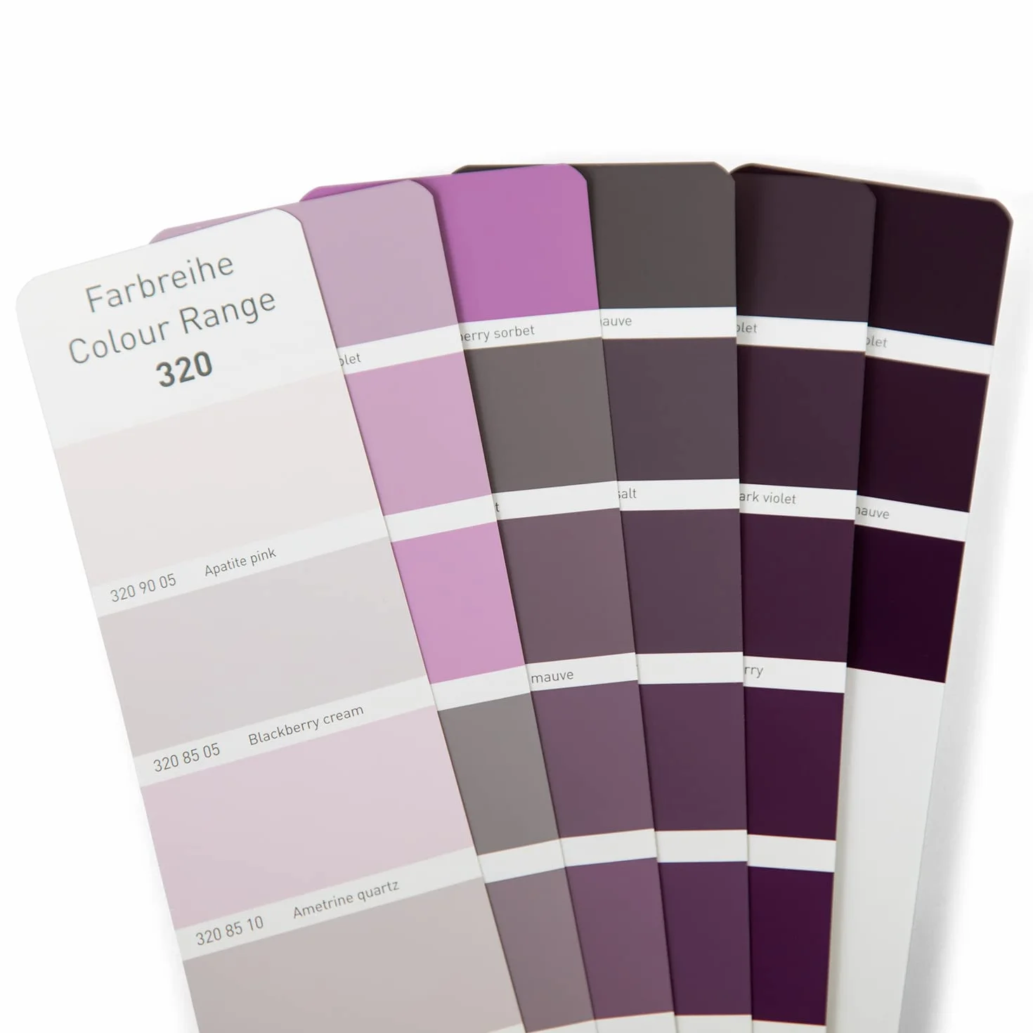 RAL D2 mazzetta colori, 1.825 colori, semi-opachi, 5 lingue