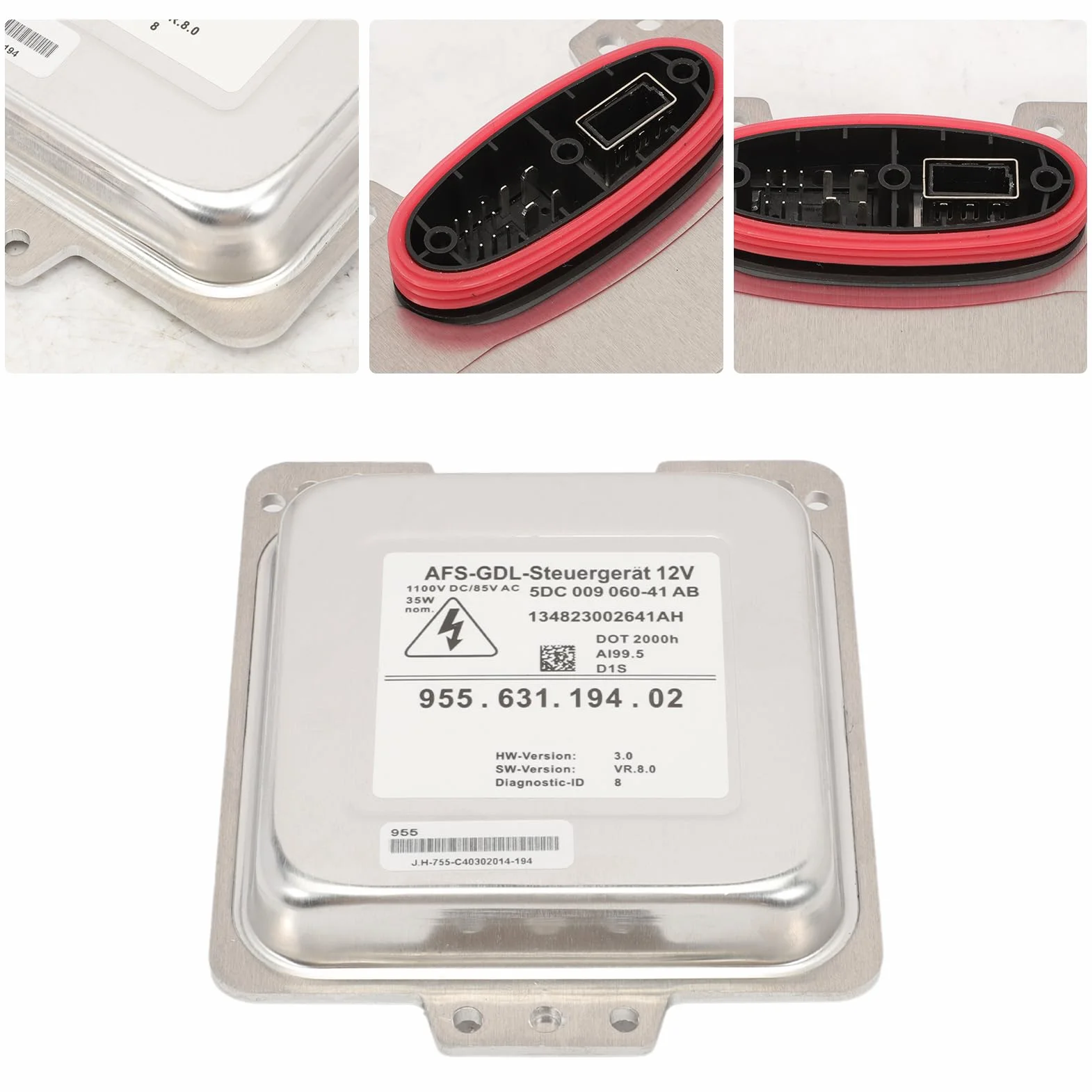 D1S Zavorra allo xeno HID stabilizzatore faro compatibile con Cayenne 957 2007,2008,2009,2010, zavorra allo xeno 95563119401 5DC00928500