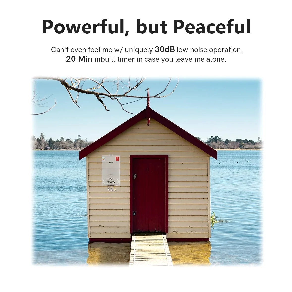 20LPM Scaldabagno Gas, 40KW Scaldabagno a Gas GPL con Pressione dell'Acqua Super Bassa di 0,1 bar Disponibile per Doccia e su Richiesta, Funzionamento a Propano Butano