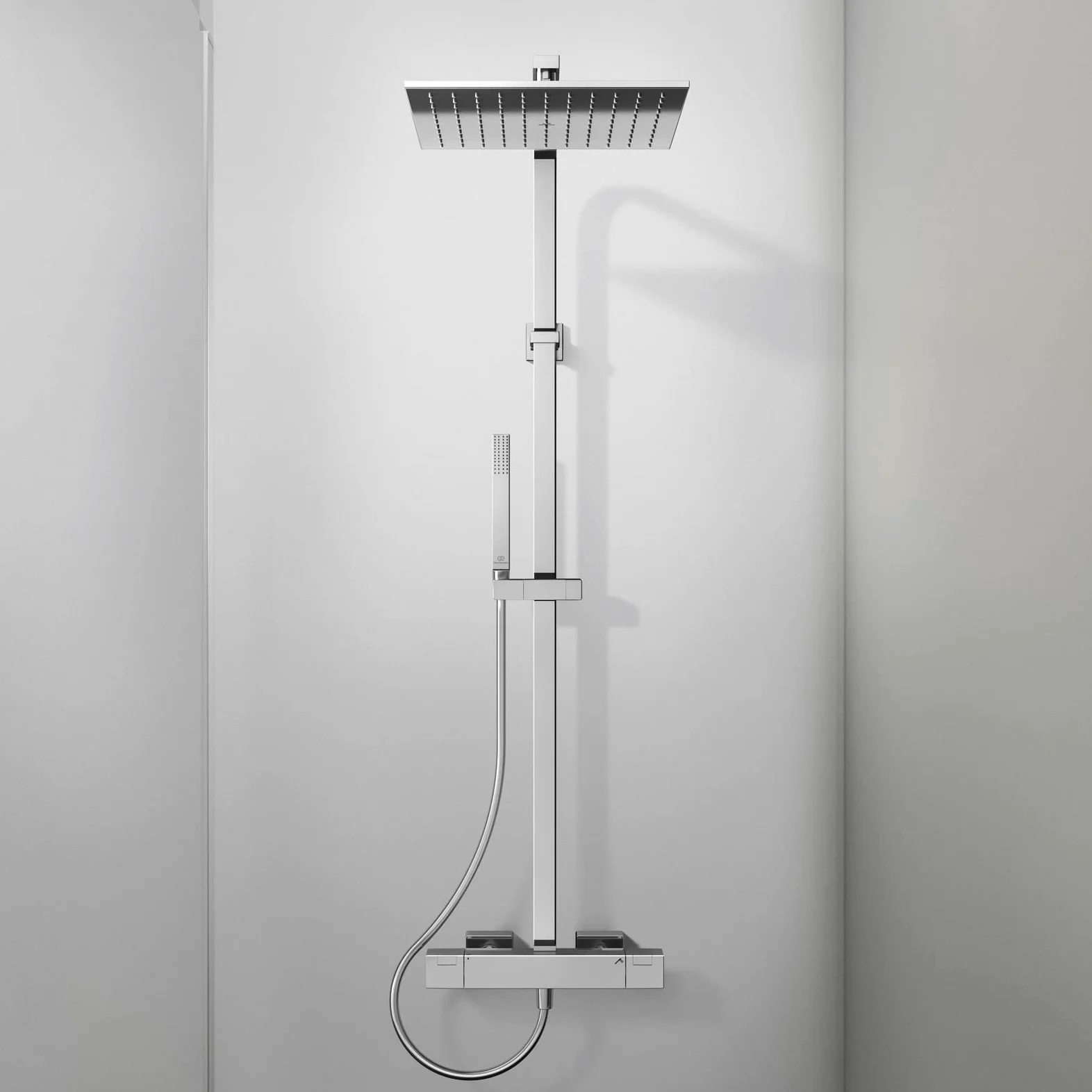 Ideal Standard - Ceratherm C100 Colonna doccia con termostatico esterno, Cromato