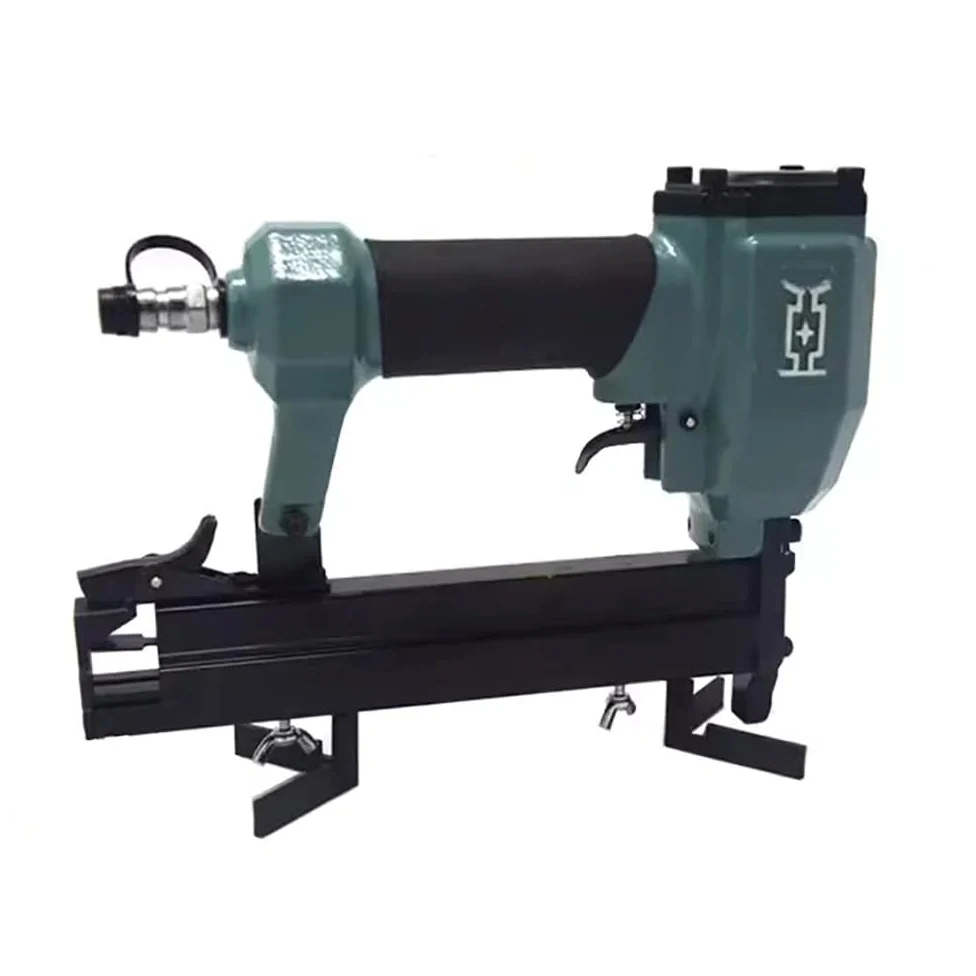 Chiodatrice Ad Aria V, Chiodatrice Pneumatica per Cornici, Chiodi a V Industriali da 7-15mm, Falegnameria per Legno Elettrica, Pistola Sparachiodi per Cornici in Legno per Cornici V1015