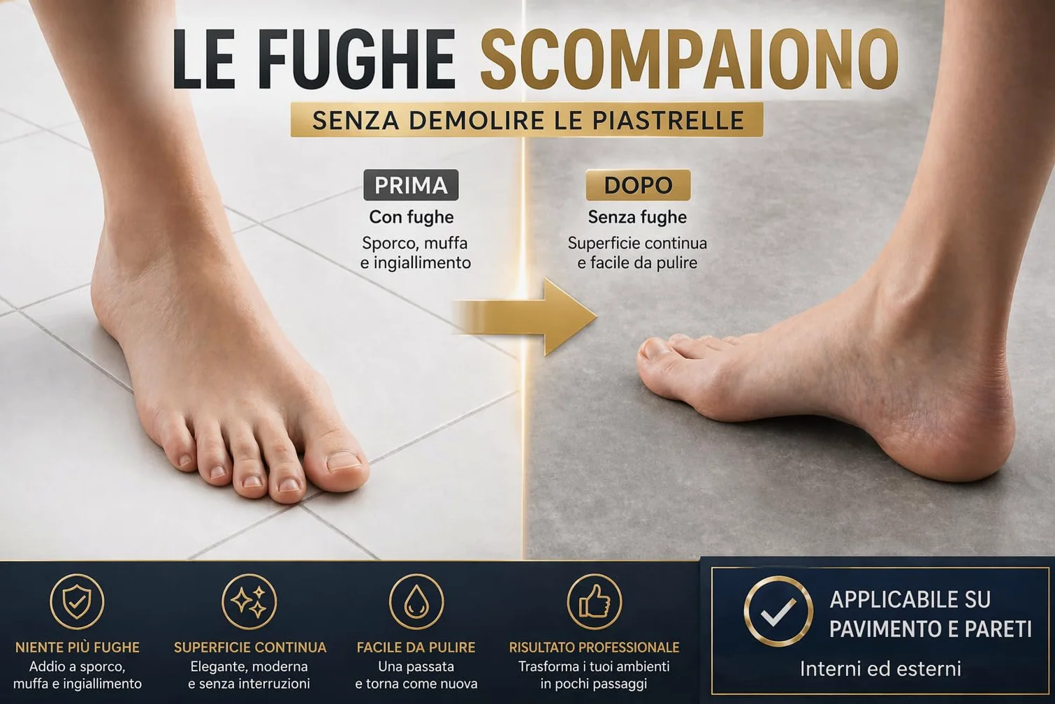 Kit Microcemento 8 m² per Pavimenti e Pareti - Opaco – 13 | Copre piastrelle e fughe senza demolire con spessore finale 2-3 mm - Finitura Opaca