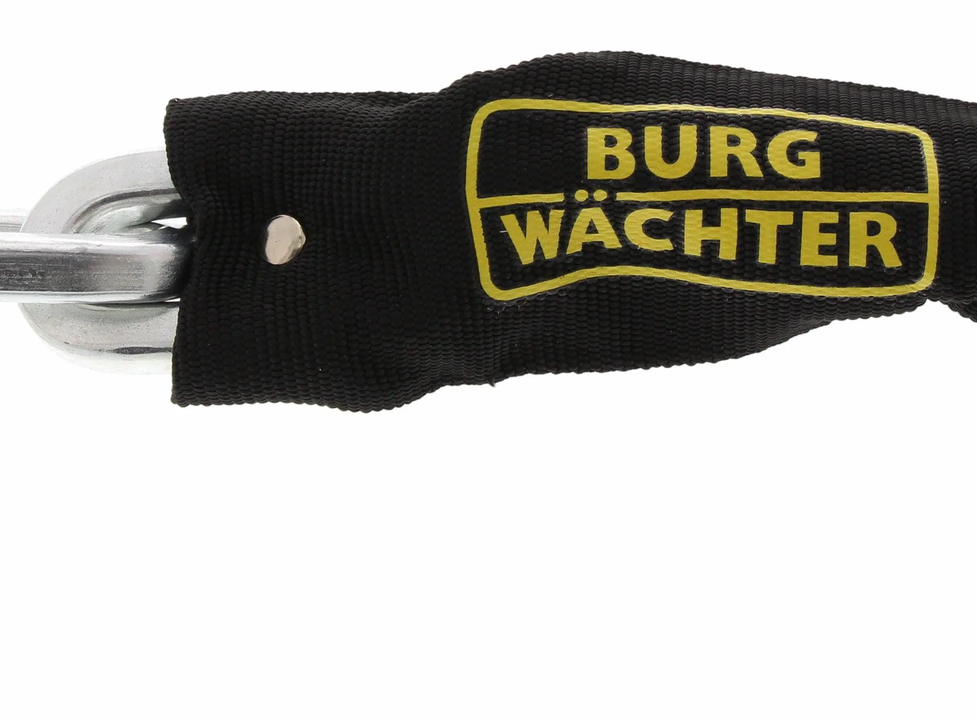 BURG-WÄCHTER Lucchetto catena, Catena e lucchetto bicicletta, Lucchetto moto, Lucchetto scooter elettrico, GKM 10/200, peso: 3950 g, L: 200 cm, Nero