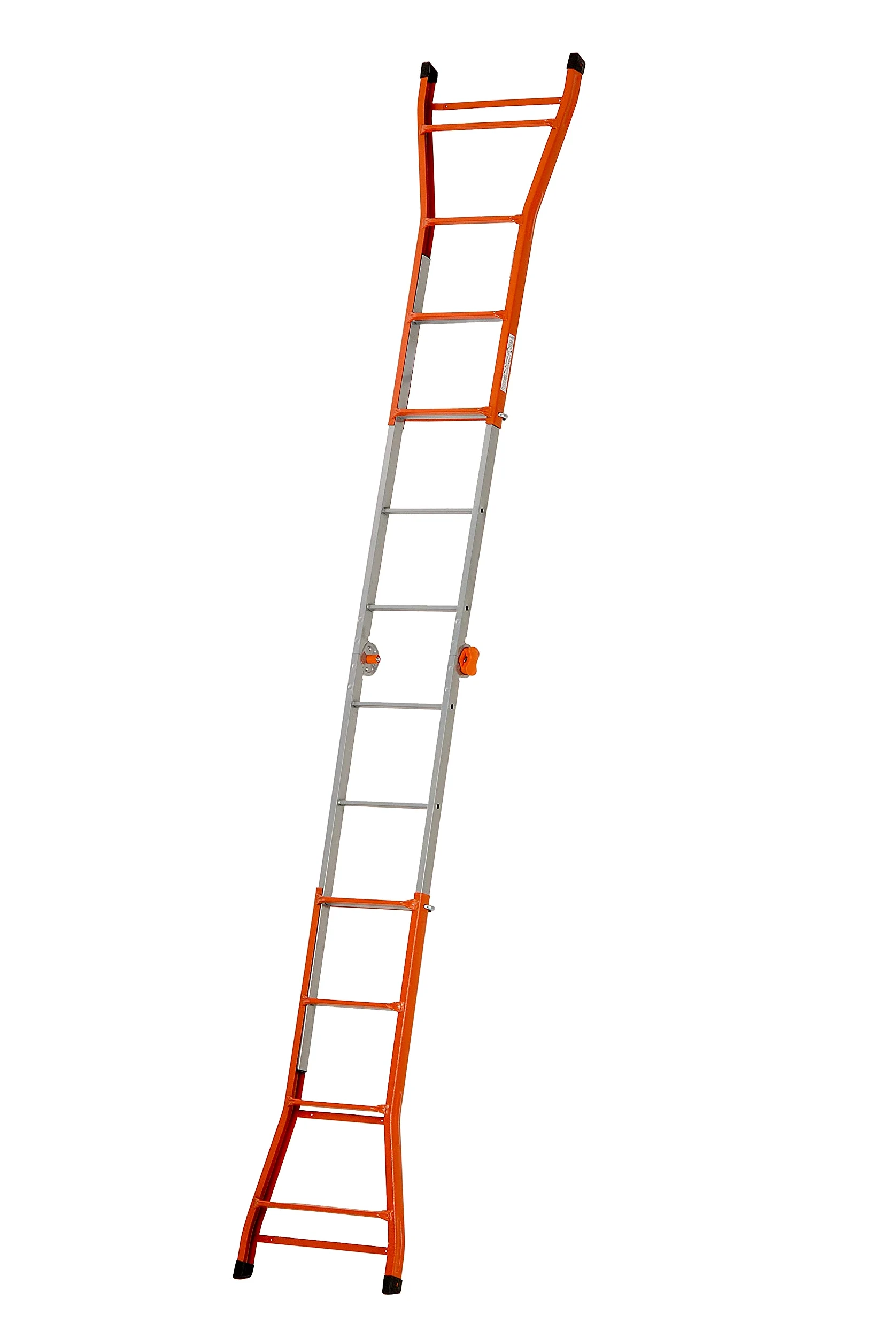 Gierre A0050 Scala telescopica in acciaio Acal100 4+5 pioli (Altezza lavoro: 4.28 m)