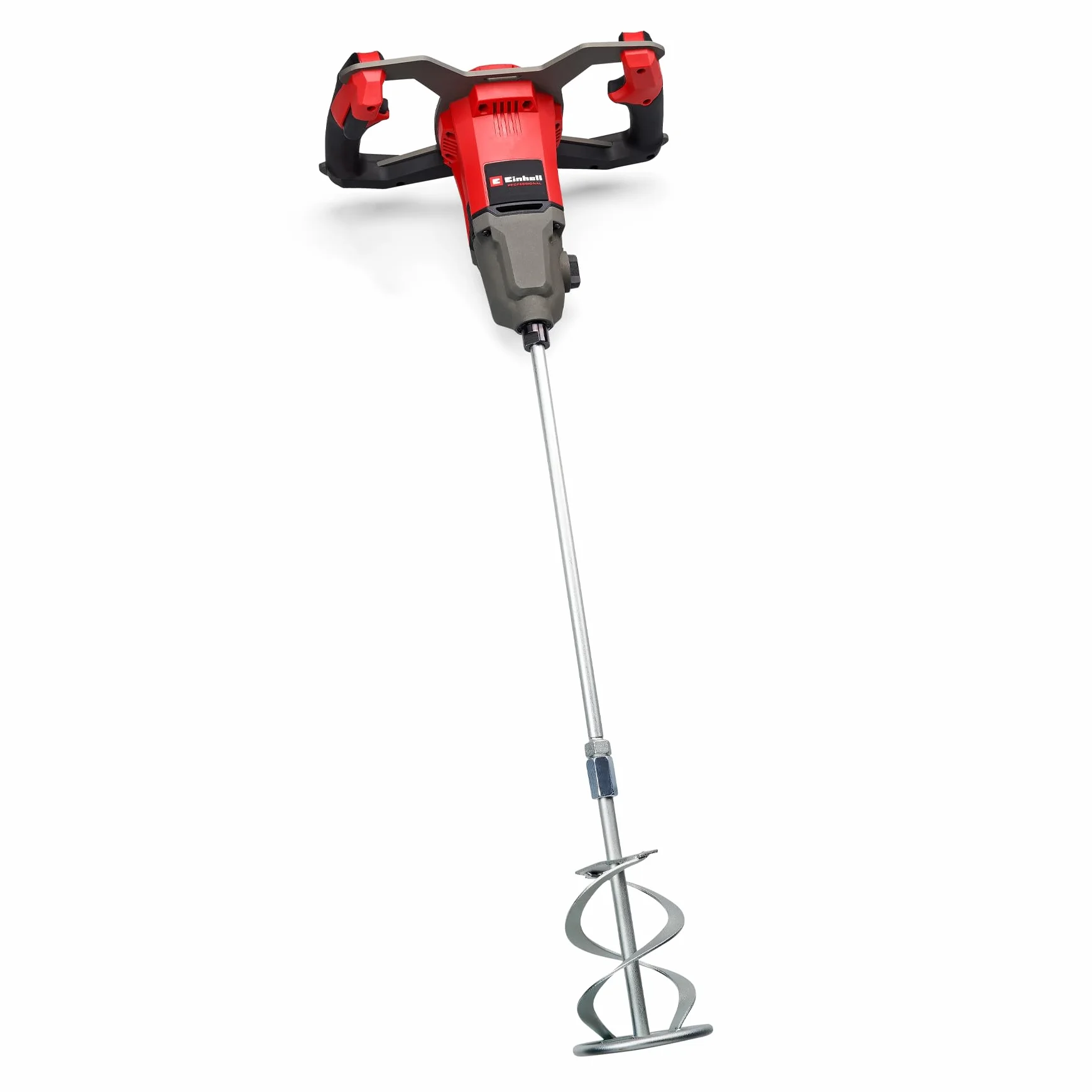 Miscelatore per malte e vernici Einhell TP-MX 1700-2 CE (1700 W, attacco agitatore M14, elettronica del numero di giri, cambio a 2 velocità, Softstart, incl. Ø 120 mm agitatore e chiave fissa)