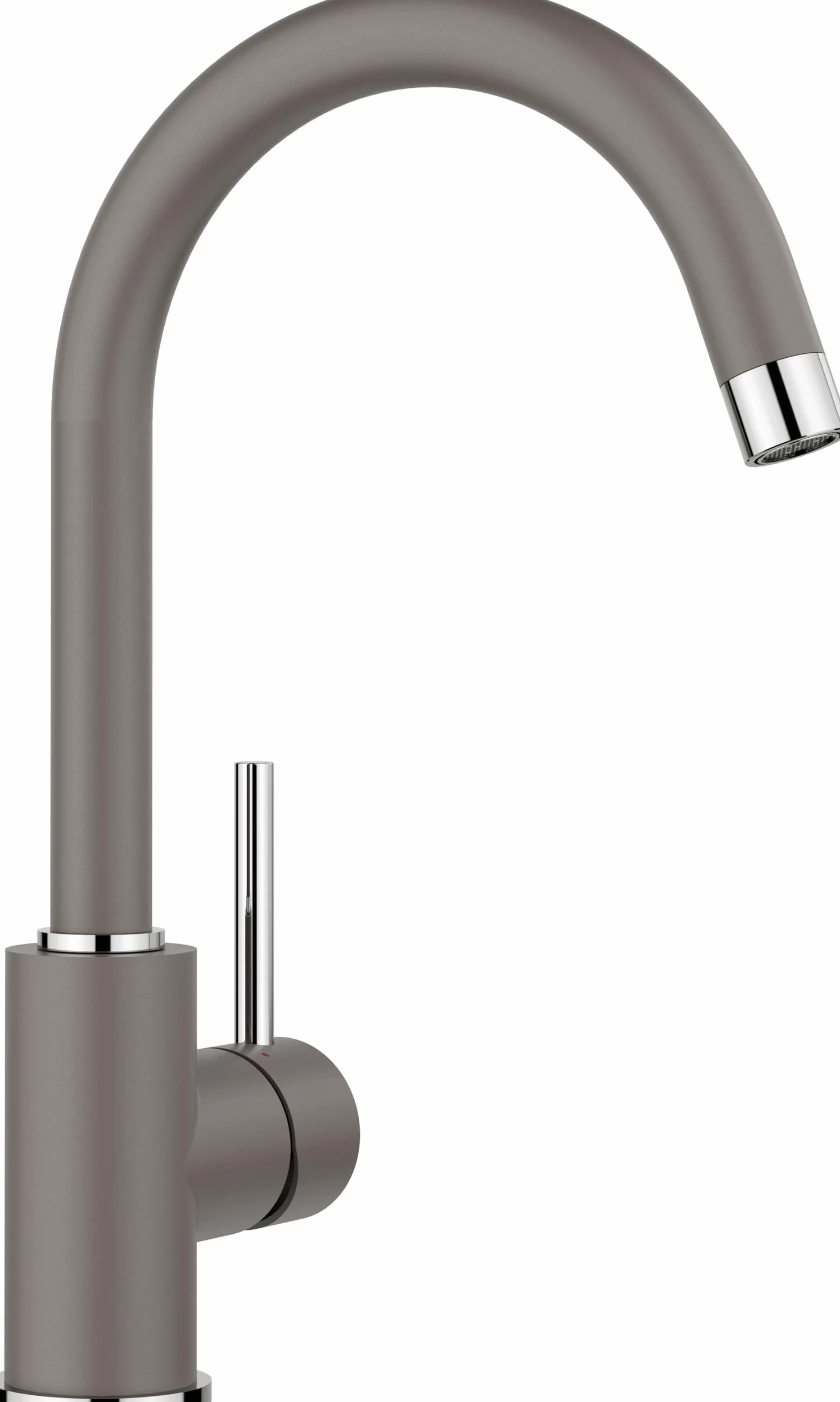 BLANCO MIDA grigio vulcanico | alta pressione | antiriflusso | cartuccia ceramica | qualità sicura dell'acqua e risparmio idrico