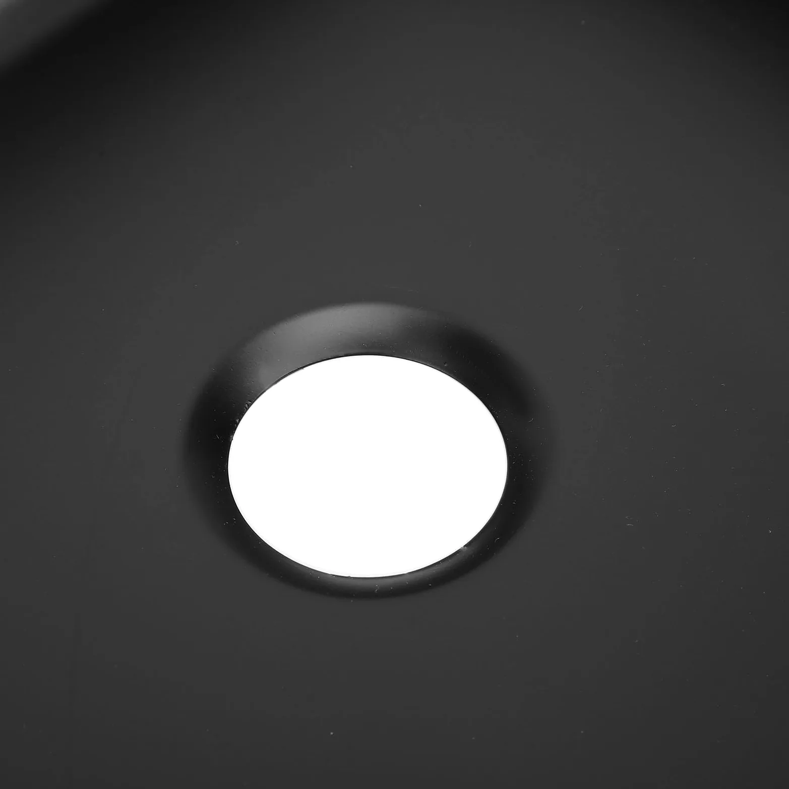 325 x 265 x 65 mm lavello per 304 in acciaio inossibile drenaggio efficiente cucina quadrata lavandino bagno con uscita 40 mm per barca per per roulotte (Spruzzando nero di plastica)