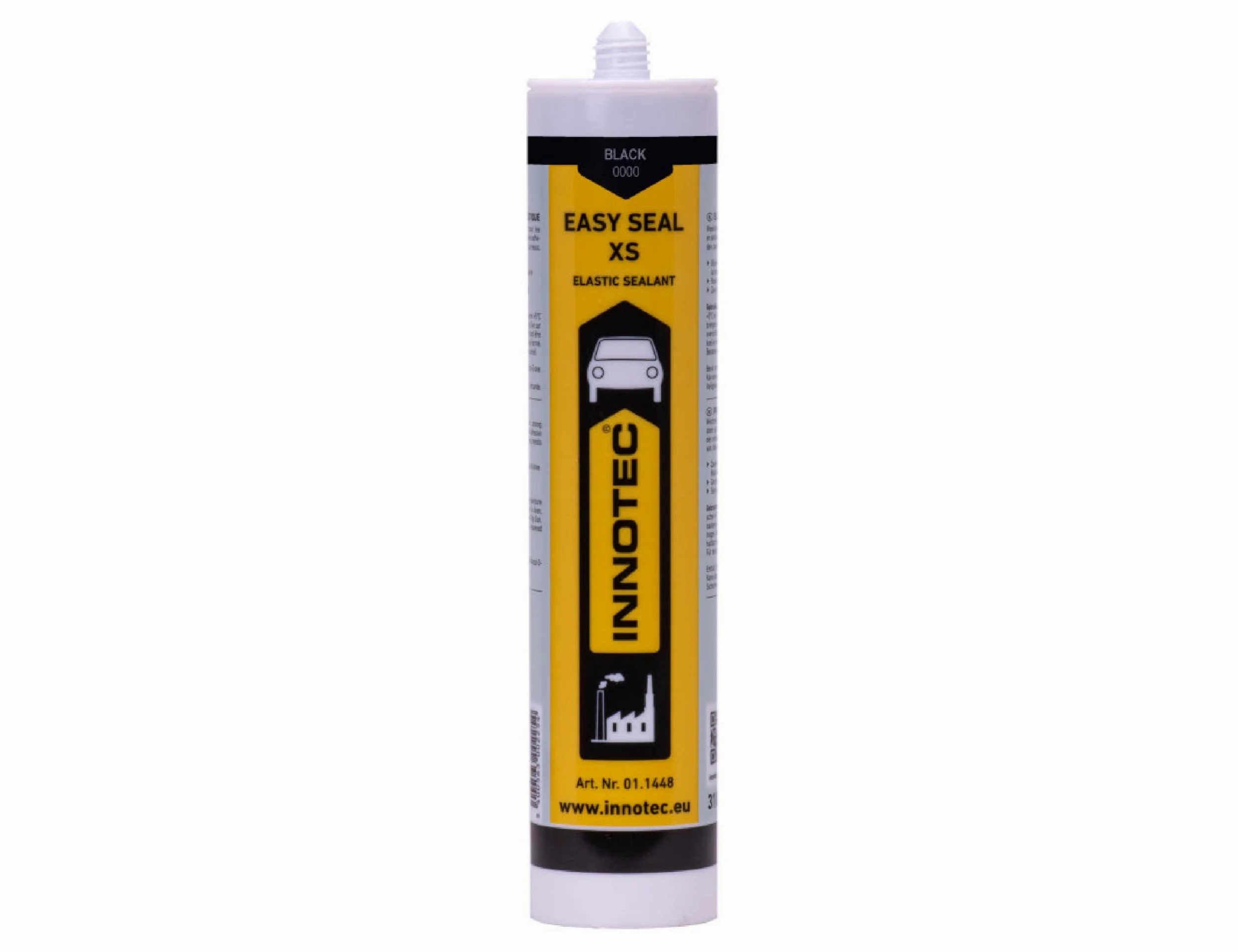 Innotec Easy Seal XS - Sigillante in silicone per sanitari, sigillante per interni ed esterni, silicone per sigillatura e stuccatura in sanitari e cucina, resistente alle intemperie