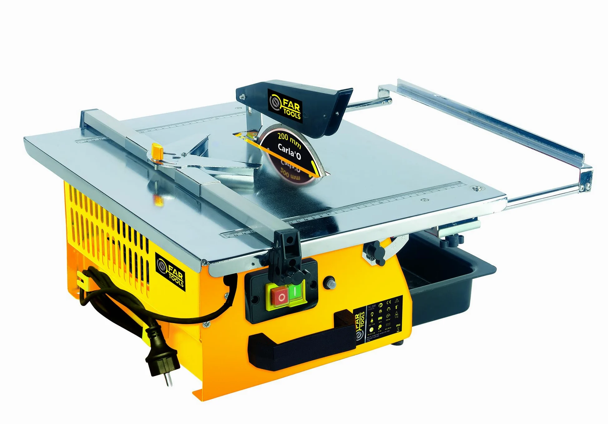 Fartools, TC 200, TC tegola taglierina elettrica, Ã˜ 200 x 22,2 millimetri, 900 Watt