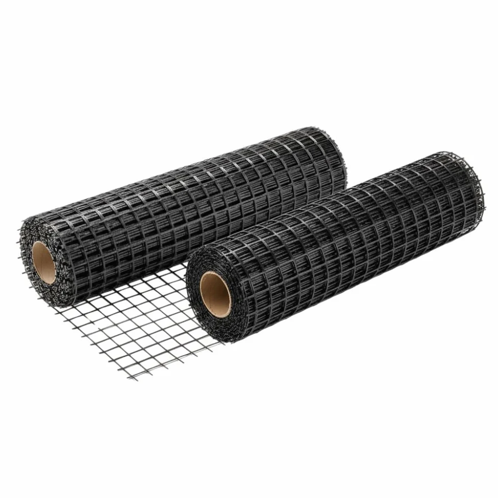 FORTUNATO Rete in Fibra di Vetro per Armatura Massetti e Intonaci, 2 Rotoli 1x50m, Maglia 40x40mm, 160g/m², Copertura 100mq, Trattamento Antialcalino