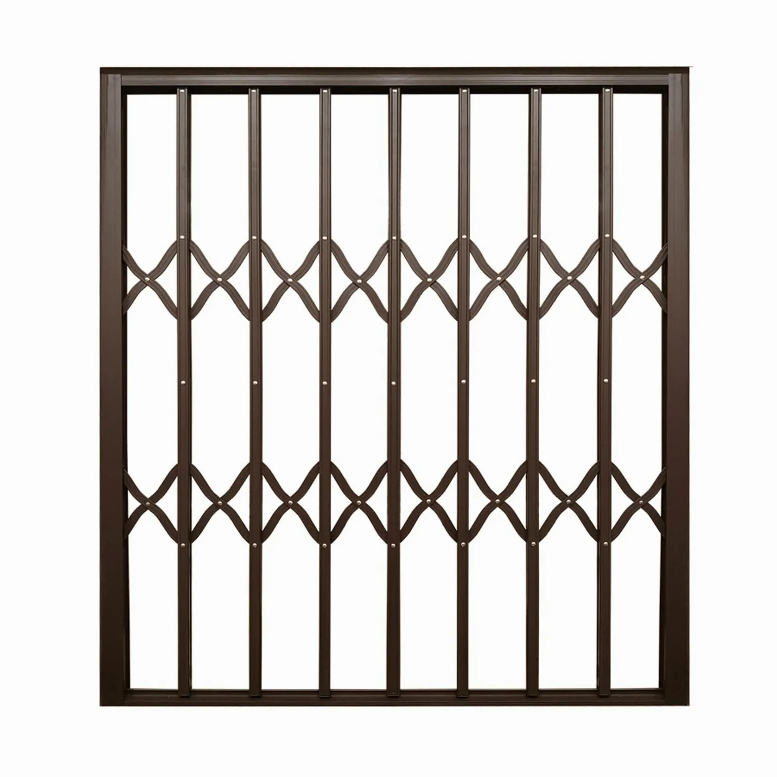 Recinzioni di sicurezza e inferriate antifurto, protezioni for ringhiere di balconi e finestre pieghevoli for impieghi gravosi, for la sicurezza dei bambini in casa(W35.4xH43.3"90X110CM)