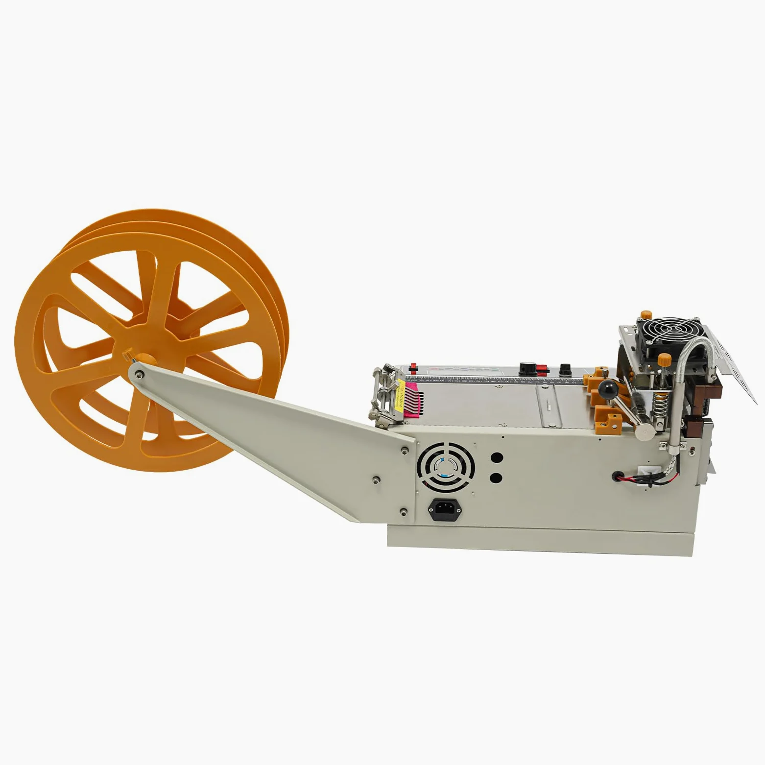 Macchina da Taglio Automatica a Nastro 400W, Taglierina Automatica Macchina Caldo e Freddo, Automatic Distributore Nastro, Larghezza di Taglio 1-98 mm, 0-450℃