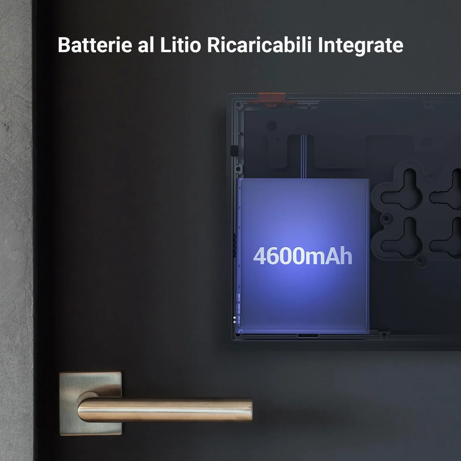 EZVIZ Schermo intelligente interno, touchscreen a colori da 7" senza fili con batteria da 4600 mAh, audio a 2 vie e vista dal vivo, facile da installare, SD7