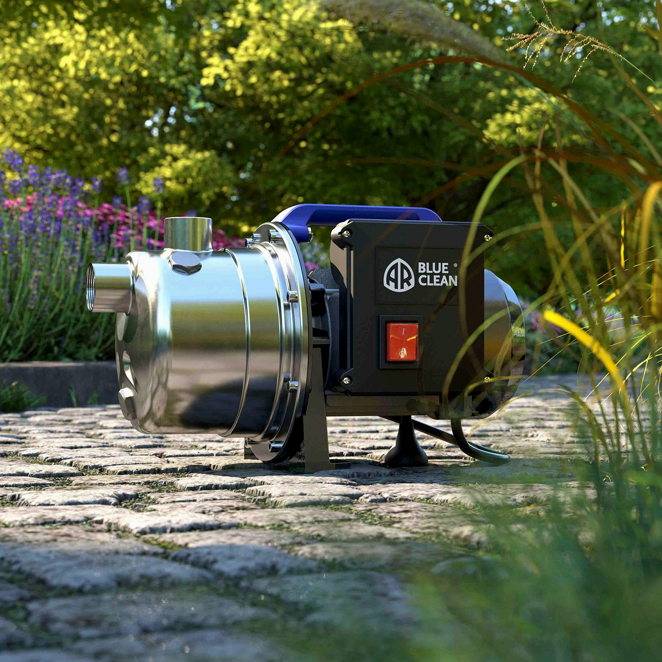 AR Blue Clean Pompa Autoadescante ARGP 800X per Acque Chiare (800 W, Portata max. 3.500 l/h, Prevalenza max. 38 m)