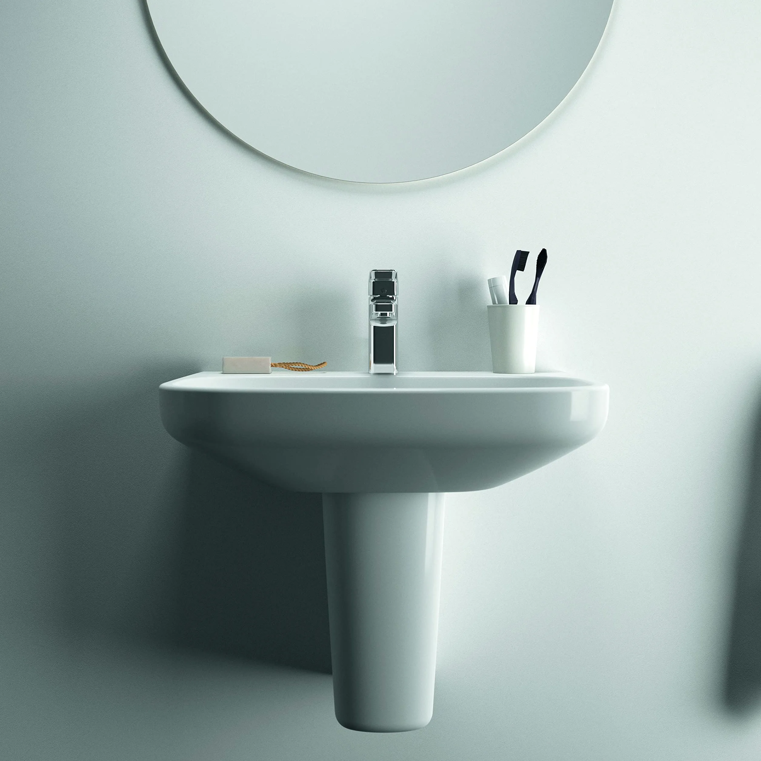 Ideal Standard I.Life A Lavabo da 600mm monoforo - Bianco
