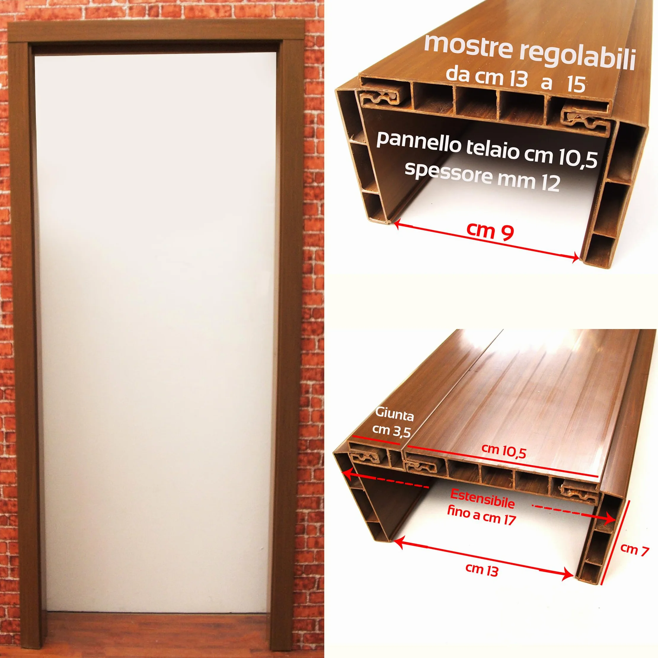 LANZISTIL Porta a Soffietto PVC su Misura| H 220/250/300cm in 10 colori - Sono inclusi: trasporto, viteria, istruzioni e Video. Separè x Interni. Misure da 60a205 x H 220/250/300cm