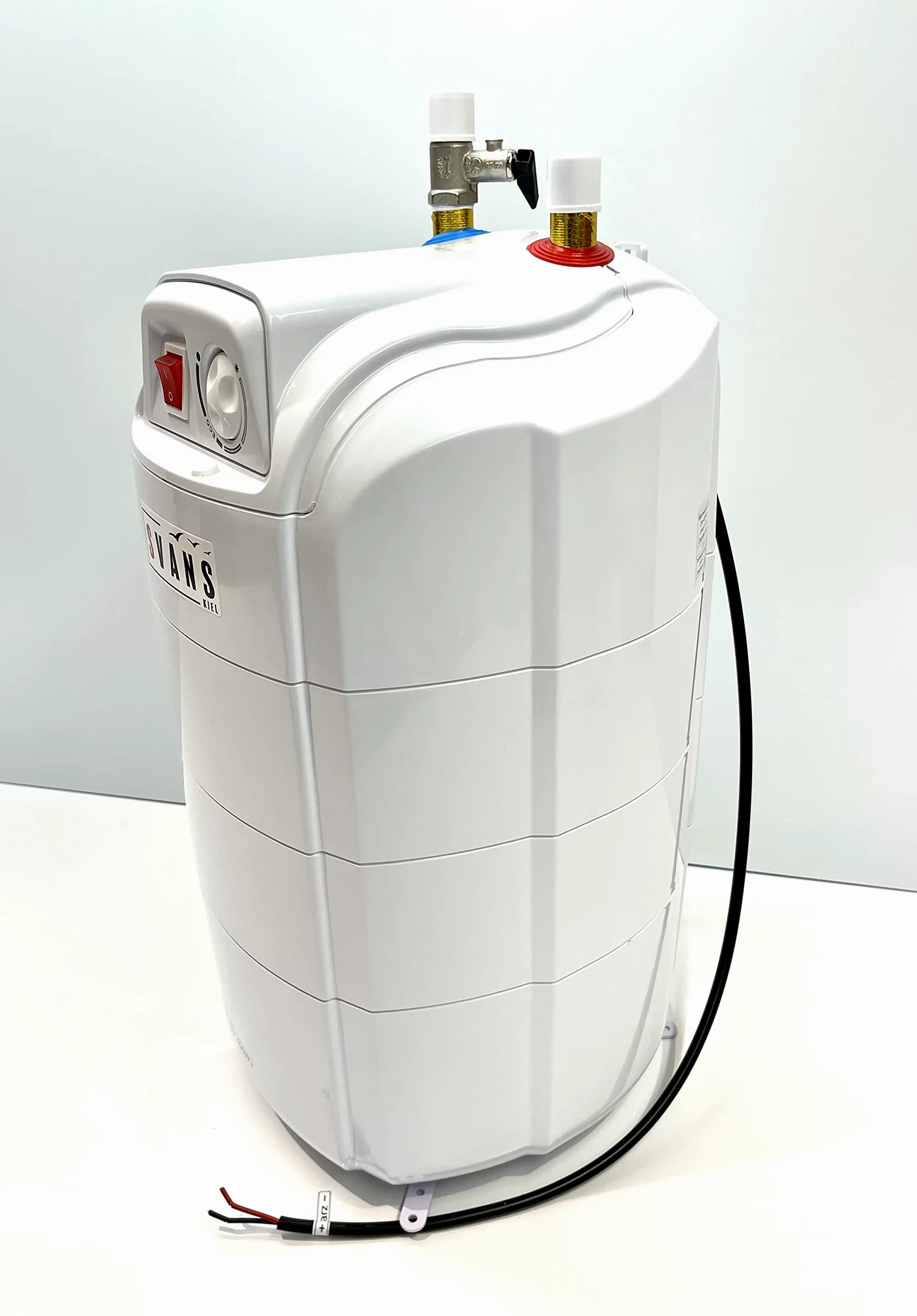 Svans Caldaia 24v Bollitore Acqua 24v 15 Liter Serbatoio Acqua Calda 24v Resistente alla Pressione SV15 Case Mobili Roulotte Campeggio