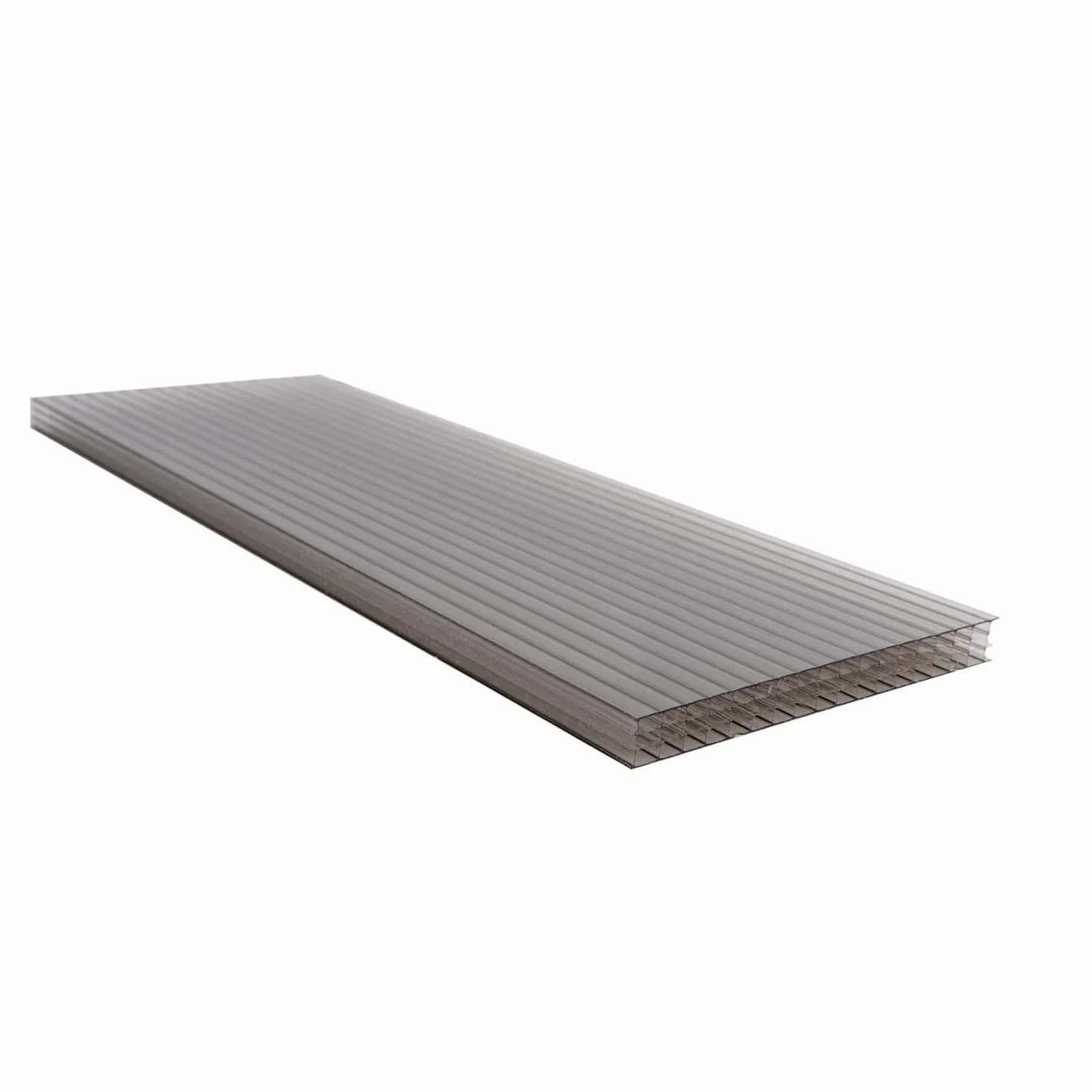 LASTRA POLICARBONATO ALVEOLARE Exolon 300x105 cm Spessore 10 mm 4 PARETI BRONZO
