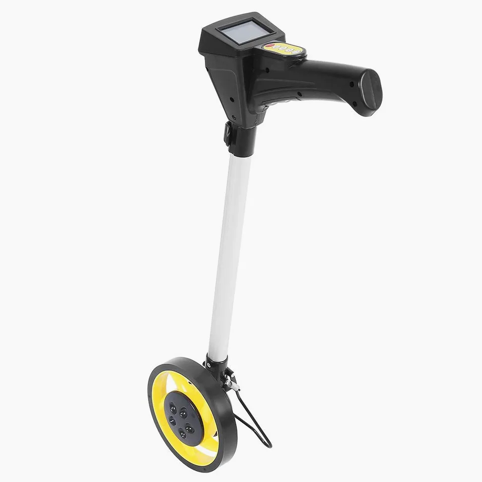 Rotelle di misurazione adatte per misurazioni stradali, paesi, costruttori, agricoltori, ecc. Pieghevole (misuratore di distanza digitale ruota)