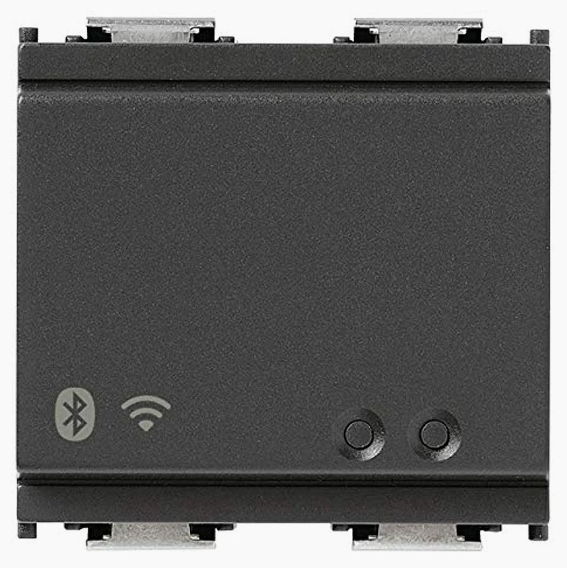 Vimar 16497 Idea Gateway connesso IoT Bluetooth Wi-Fi per integrazione, configurazione, supervisione di VIEW Wireless, mediante Cloud e App, 2 moduli